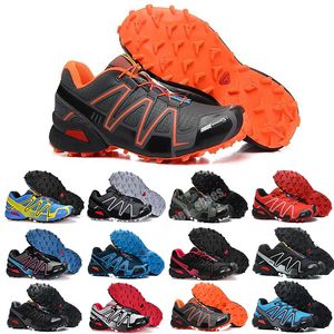 Novità Zapatillas Speedcross 3 Scarpe da corsa casual Uomo Speed cross Walking Sport all'aria aperta Escursionismo Scarpe da ginnastica atletiche Taglia 40-46 H19