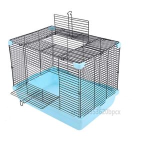 Små djurförsörjning Pet Bed Guinea Pig Gerbil Toy Hamster Cage Diy Pigs Hedgehog Spela Sova House