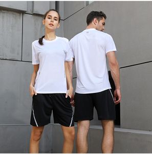 P11-2 셔츠 남성 여성 키즈 빠른 건조한 티셔츠 슬림 맞는 탑스 티셔츠 스포츠 피트니스 체육관 T 셔츠 근육 티