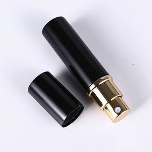 Pocket size portable travel atomizer sprays empty 3ml aluminum perfume bottles with pump sprayer in stocks