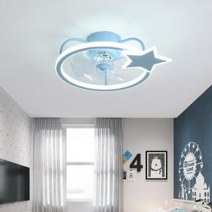 Ventilatori da soffitto Modern Creative Fan Lamp per Living Room Fashion con luci e telecomando Ventilador De Techo Home Decor BC50