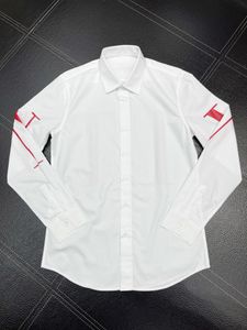 メンズデザイナーシャツブランド服男性長袖ドレスシャツヒップホップスタイル高品質コットントップス 10322