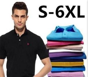 New Mens Summer Polo Tops Embroidery Mens Polo Shirts Fashion Shirt Men Women High Street Casual Top Tees Size S-6XL
