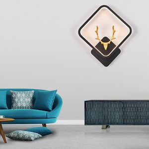 Vägglampa kreativitet modern sconces varm vit ledd hem inomhus belysning ljus för sovrum sängside vardagsrum