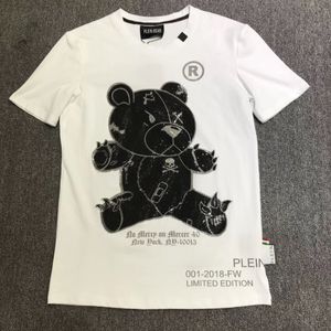 PLEIN BEAR T-SHIRT Mens Designer Tshirts Rhinestone Skull Men T-shirts Classical High Quality Hip Hop Streetwear Tshirt Casual Top Tees PB 16283