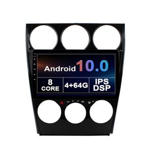 Carro DVD Rádio 10 polegadas Jogador com DSP OBD2 Navegação GPS + Vista traseira Câmera para Mazda 6 2002 2003 2004-2008