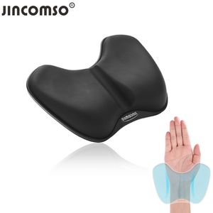 JinComso Rest Mouse Pad Gaming 3D Silicon Gel Mousepad Mata Zdrowa Ergonomiczna Soft Memory Support Support Keyboard Office