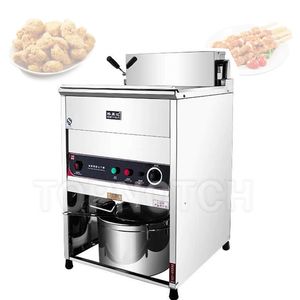 Commercial Electric Deep Fryer Vertical Frying Machine 30L Large Capacity Stainless Steel Fryed Maker