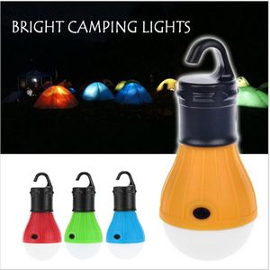 Mini Portable Lighting Lantern Tent Light LED Bulb Emergency Lamp Waterproof Hanging Hook Flashlight Camping Lights