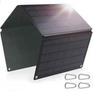 40W ETFE Solar Panel Charger With Voltage Controller+USB 5v&DC12v Dual Output Solar Charger For 12V Battery
