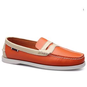 Setenta seis homens casuais sapatos couro britânico estilo preto branco marrom verde amarelo moda vermelho à vontade respirável