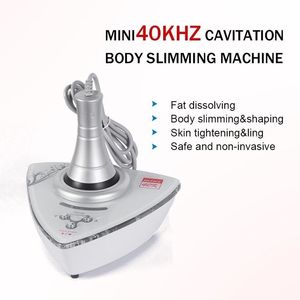 2021 Latest Mini 40K Cavitation Slimming Device For Home Use Effective Body Contouring Fat Reduction Beauty Machine