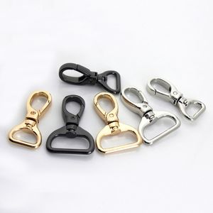 Torby Zatrzymane Paski Torebki Metalowe Klamry Collar Homar Zapięcie Obrócone Spust Klipy Snap Hook DIY Skórzany Craft Akcesoria