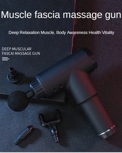 New Electric Fascia Gun Massage Fitness Home Muscle Relaxer Massager Exercise Recovery Fascia Deep Relaxation UF126