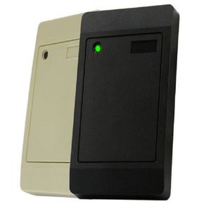 Apenas Cartão venda por atacado-15Sets Black IP66 À Prova D Água Wiegand Único Controle de Acesso ao Controle de Acesso KHz RFID Leitor de Cartões para TK4100 EM4100 Chip Tag bits somente leitura