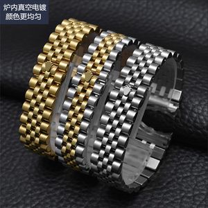 Steel Watch Bands For Rolex Wrist Watches 13mm 17mm 20mm 21mm 304 Stainless Steel Watch Buckles With Logo