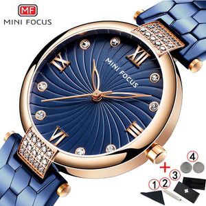 Reloj Mini Focus Mujer Women Watch Famous Luxury Brands Stainless Steel Elegant Watches For Women Quartz Ladies Watches 210527