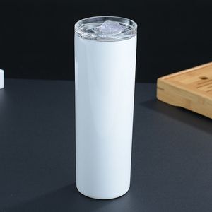 Vuoti per sublimazione in acciaio inossidabile Tazza da caffè Affari d'affari Bere bottiglia d'acqua Bicchiere portatile da 20 Oz Nuovo arrivo 13ym F2