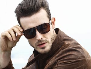 Fashion Men Cool Square Style Gradient Sunglasses Driving Vintage Brand Design Sun Glasses Oculos De Sol