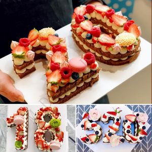 10 inch grote siliconen Aantal bakvormen Duurzaam Arabisch Nr Cakevorm bak lade voor verjaardagstaarten