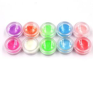 Small acrylic container concentrate 710 plastic storage jars Huge Stock 5ml silicone straw tobacco storage