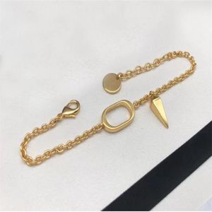 Luxury jewelry Fashion gold Rivet bracelet for lady Women Party Wedding Lovers gift