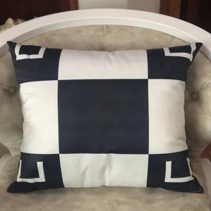 Wholesale Decorative Pillow Luxury Designer Cushion Cushions Letters Fashion Cushions Cotton Covers Home Decor Square With Inner 2202184D