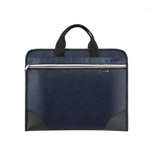 Oxford Cloth Portable Document Bag Men And Women Business Office Meeting Briefcase Shoulder Bags For Maleta1