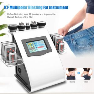Vakuumkavitation RF Face Lift Body Cellulite Weight Reduction 40K Ultraljudsbantmaskin
