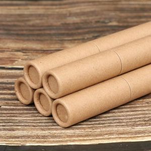 Подарочная упаковка Kraft Paper Packisn Tube Barrel Маленькая коробка для хранения для Joss Stick Удобная роль RH 05315