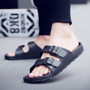 Slippers Men Non-slip FZNYL EVA Outdoor Beach Flip Flops 2020 Summer Casual Shoes Slides Black Sandal Plus Size 36-45