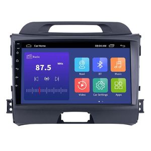 Автомобильный DVD Radio Player на 2010 год 2011-2015 Kia Sportage Android 10 9 дюймов HD TouchScreen GPS мультимедиа поддержки Bluetooth WiFi