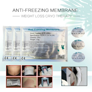 Professionelle Antifrost-Membranpads für die Kühlbehandlung, drei Größen, hochwertig, ausreichend Flüssigkeit