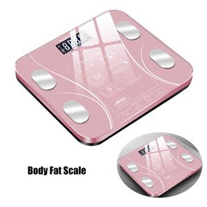 Wagi tłuszczowe ciało inteligentne elektroniczne waga wagi wysokiej precyzji cyfrowa skala BMI masa wodna masa zdrowia skład ciała analizator H1229