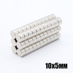 50pcs N35 Round Magnets 10x5mm Neodymium Permanent NdFeB Strong Powerful Magnetic Mini Small magnet