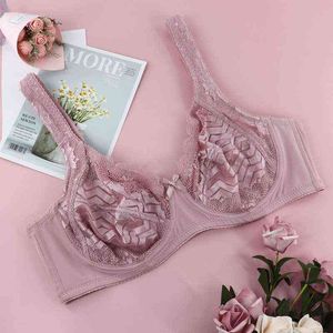 NXY sexy setParifairy Super Thin Brassiere Sofr Pink Women Bra Set Unlined Cotton Underwear Sexy Bras Plus Size Lace Lingerie 1127