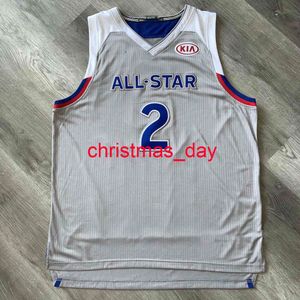 Cucito personalizzato Kyrie Irving All Star East Jersey Swingman Donne da uomo Donna Basket Basket Jersey XS-6XL