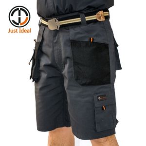 Mens Canvas Shorts Military tactical Working Multiple Pockets Hard Wearing European Size Summer Bermuda ID604