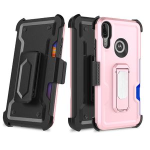 Belt Clip Holder Rugged Armor Case Cases for Motorola Moto E 202 E7 G Play 2021 Power Stylus G8 Plus Fast Stand Shockproof Cover