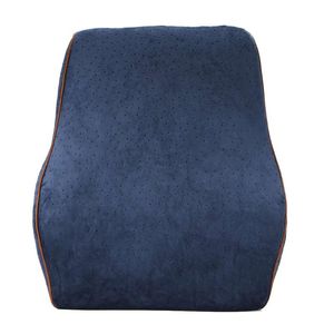 Seat Cushions Car Waist Pillow Neck Memory Lumbar Support Cotton Breathable Auto Rest Headrest Cushion For Accessories