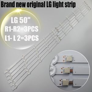 Ljuspärlor 12 LED -lampor för LG50 InchTV med 50LN575 50LN577S 50LA620S 50LN578 50LN570 50LA620V 50LA620 50LA613 50LN5400 Märke