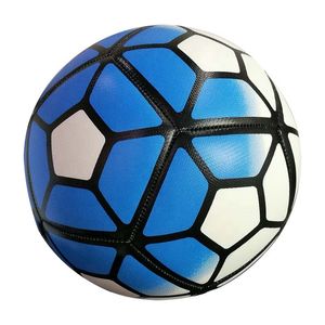 Foot Ball großhandel-Top Qualität TPU Leder Fußballkugel Benutzerdefinierte Panels Fußballmaschine Nähen Fußball