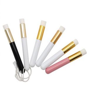 Nosowa szczotka oczyszczająca Głębokie czysty pory Nose Trądzik Blackhead Makeup Tool Instrukcja Cleaner Szczotki Bezpłatny statek 10 sztuk