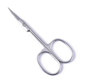 Stainless Steel Straight Beauty Scissors Eyebrow Scissor Facial Hair Manicure Nail Moustache Eyelash Nose Ear Cuticle and Dry Skin Grooming Kit XB1