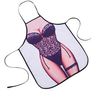 Funny Apron Sexy Funnys Fun Annual Party Wedding Birthday Gift Black Lace Female Aprons WH0116