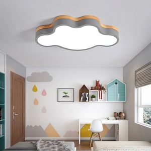 Projeto Nordic Madeira Moderna LED Teto Luminária Luminária para Cozinha Living Kids Room Quarto Loft Decor Bebês Roo