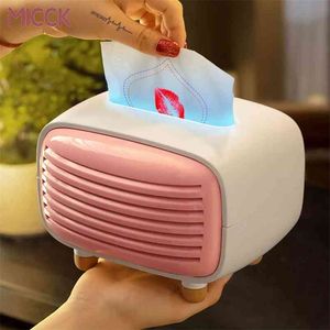 Tissue Storage Box Creative Napkin Container Holder Bathroom Paper Towel Case With Free Charcoal 210423