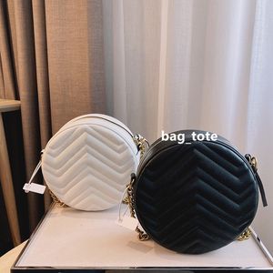 Designer Totes Bags Mini Hand Bags Chian Shoulder Bag Women Leather Handbags Womens Small Round Bag Messenger Bags Purse Shoulder Bag With Box