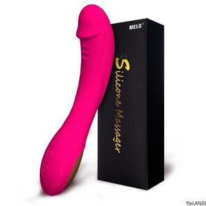 Sex Massagersex Toys Hot Selling USB Laddar 12 Speed ​​Massage Vibrator Dildo för kvinnlig kvinnor Sexig leksak
