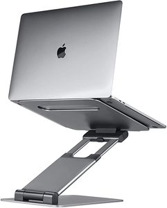 Ergonomic Laptop stand for desk, Adjustable height up to 20", Laptop riser computer stand for laptop, Portable laptop stands, Fits MacBook